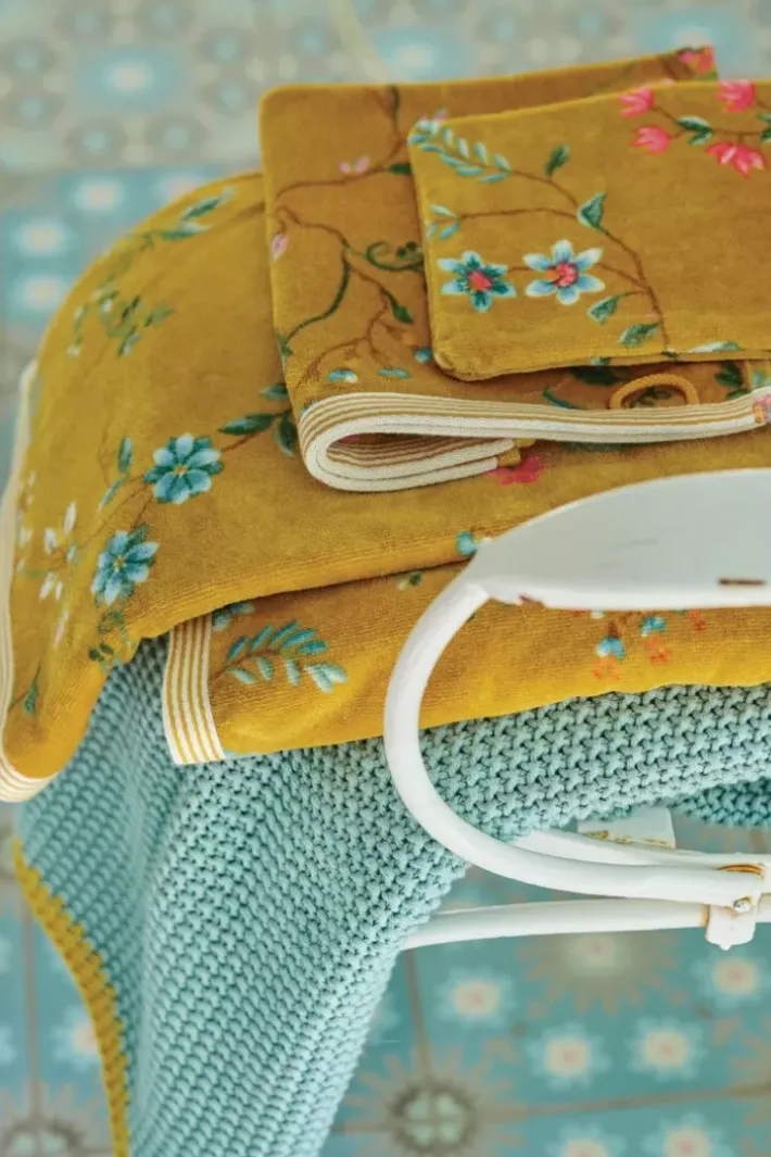 Online Pip Studio Grose Handtuch Les Fleurs 70X140 Cm Gelb