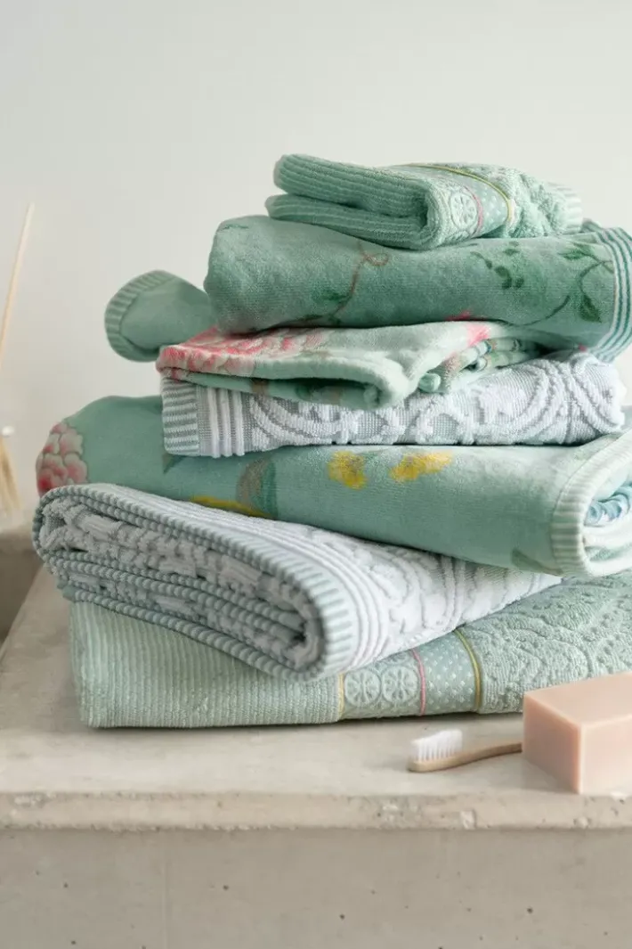 New Pip Studio Grose Handtuch Tile De Pip Hell 70X140 Cm Blau