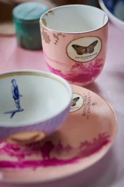 Best Pip Studio Heritage Gebäckteller Bemalt Rosa 18 Cm