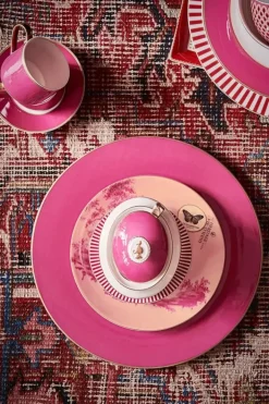 Best Pip Studio Heritage Gebäckteller Bemalt Rosa 18 Cm