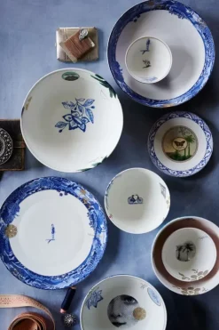 New Pip Studio Heritage Gebäckteller Schmetterling Blau 15 Cm