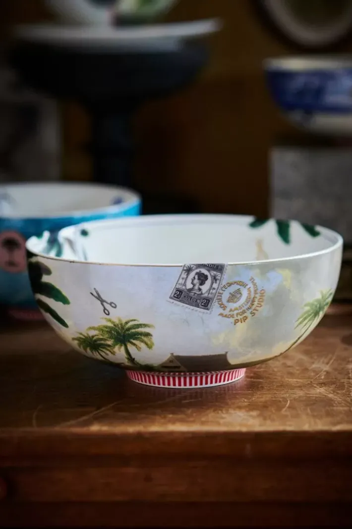 Sale Pip Studio Heritage Schale Palme Grun 23 Cm