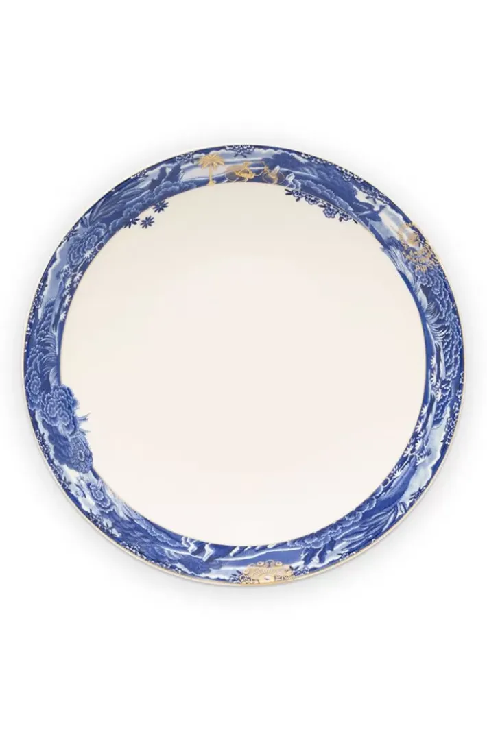 Outlet Pip Studio Heritage Suppenteller Grenze Blau 25.5 Cm