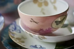 Pip Studio Heritage Suppenteller Palme Weis 18 Cm