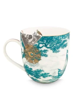 Clearance Pip Studio Heritage Tasse Large Boot Aqua Blau