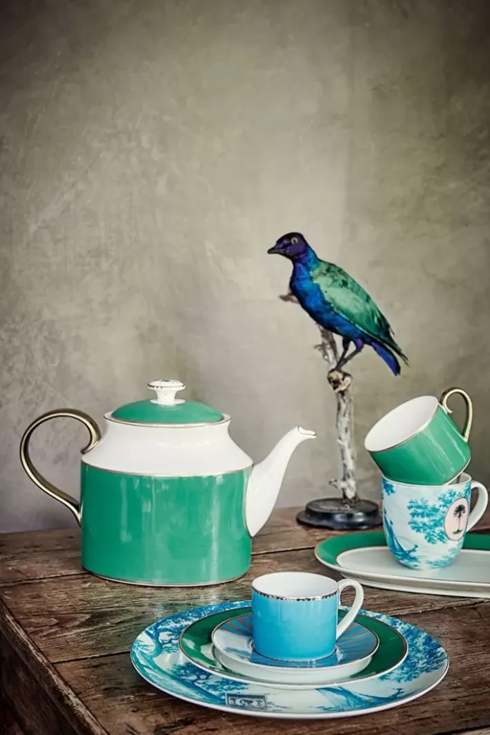 Clearance Pip Studio Heritage Tasse Large Boot Aqua Blau