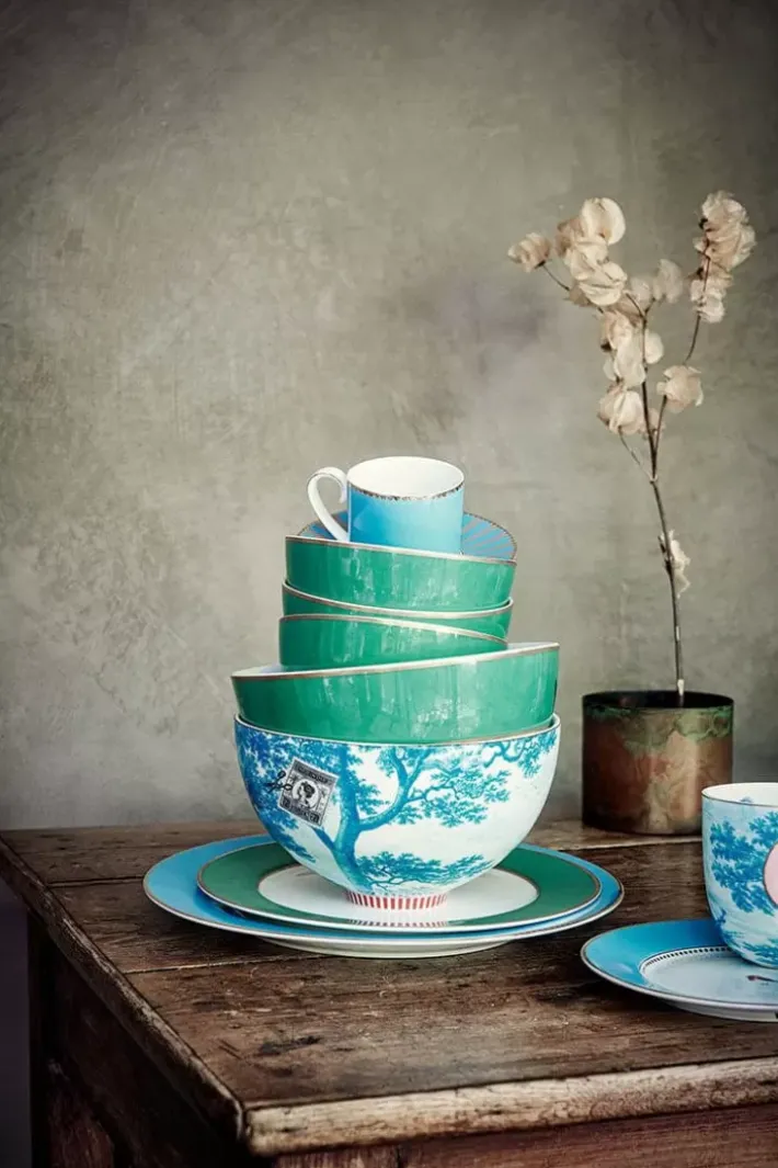 Clearance Pip Studio Heritage Tasse Large Boot Aqua Blau