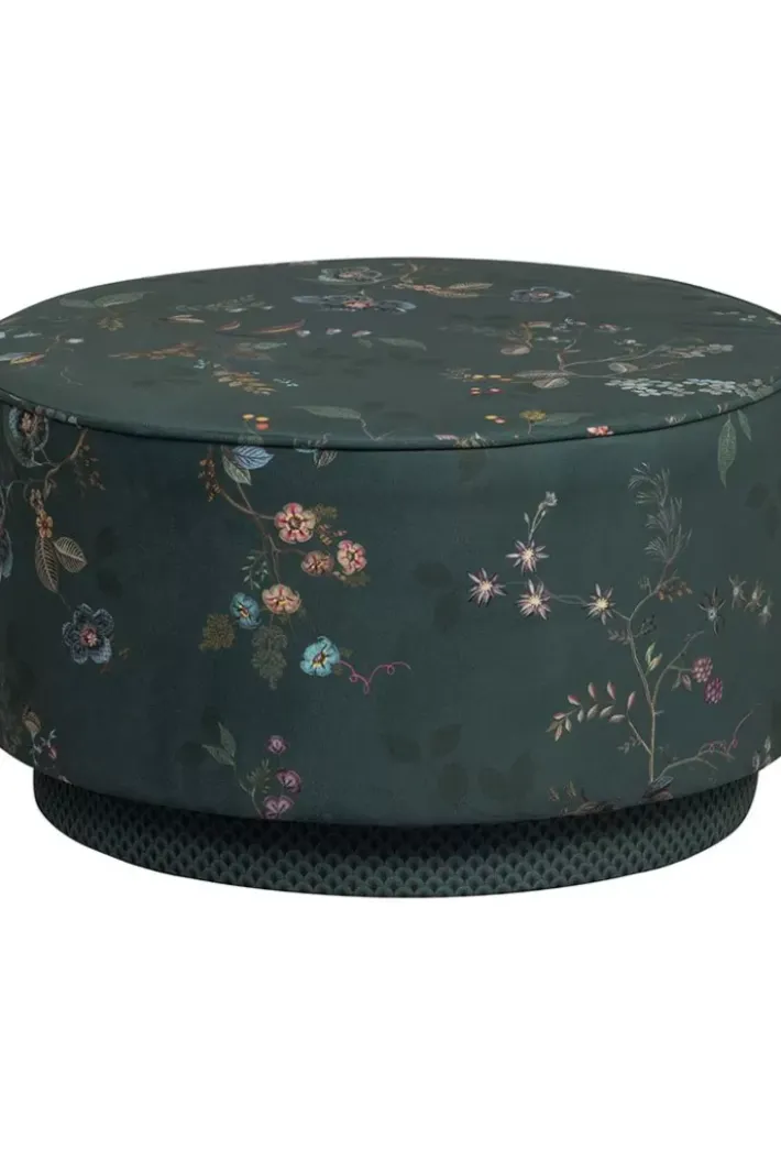 New Pip Studio Hocker Large Kawai Flower Grun