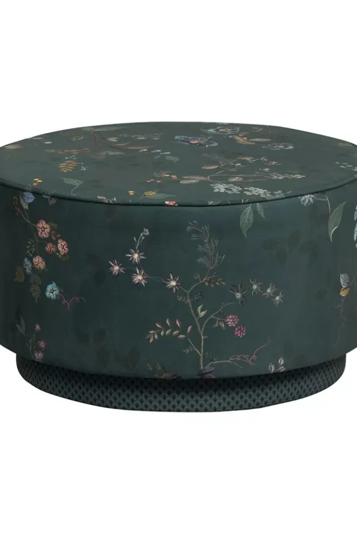 New Pip Studio Hocker Large Kawai Flower Grun