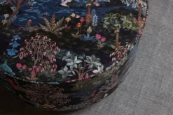 New Pip Studio Hocker Large Pip Garden Dunkelblau