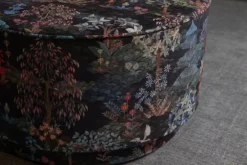 New Pip Studio Hocker Large Pip Garden Dunkelblau