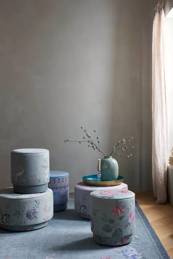 Best Pip Studio Hocker Medium Jolie Grun