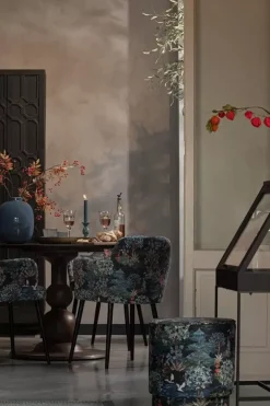 Clearance Pip Studio Hocker Medium Pip Garden Dunkelblau