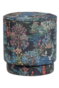 Clearance Pip Studio Hocker Medium Pip Garden Dunkelblau
