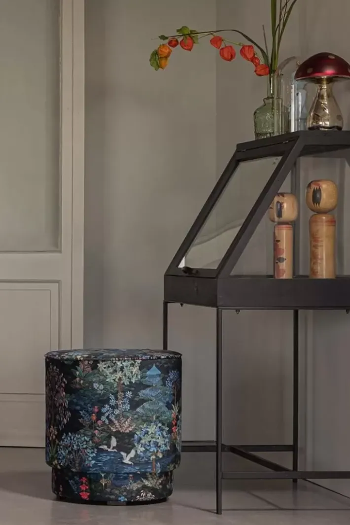 Clearance Pip Studio Hocker Medium Pip Garden Dunkelblau