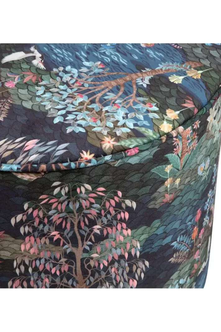 Clearance Pip Studio Hocker Medium Pip Garden Dunkelblau