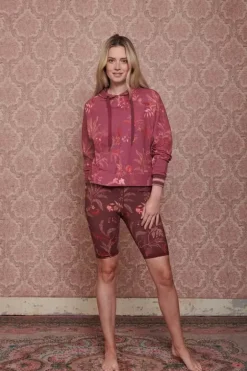 Online Pip Studio Hoodie Lange Armel Isola Rosa
