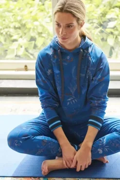 Outlet Pip Studio Hoodie Lange Armel Isola Blau