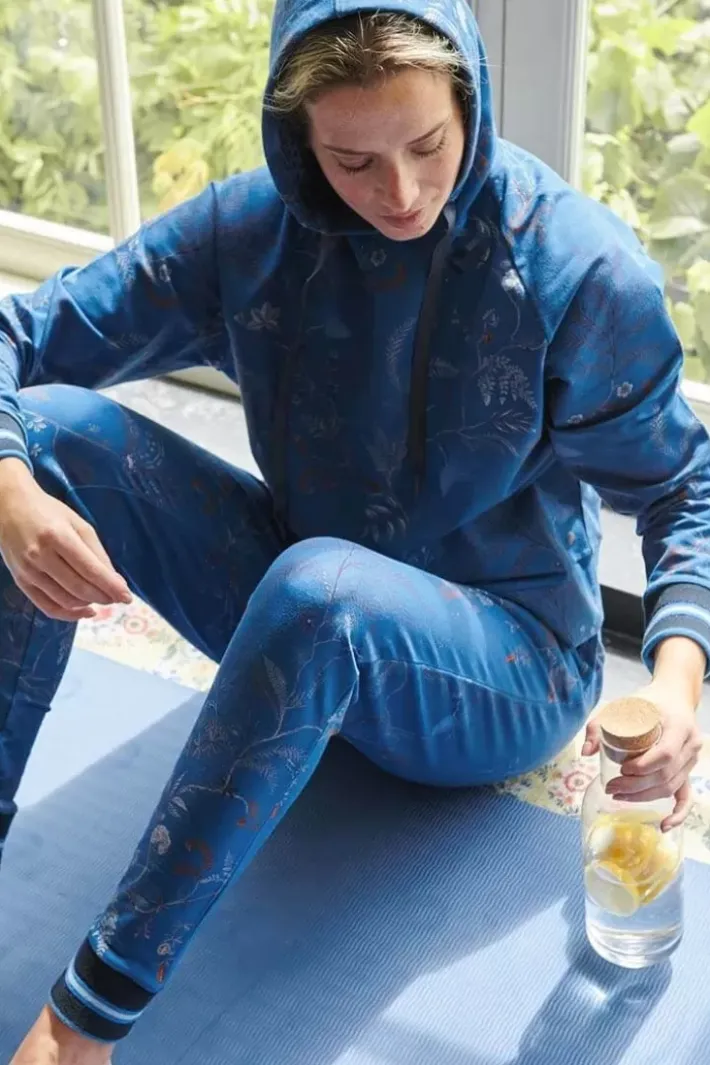 Outlet Pip Studio Hoodie Lange Armel Isola Blau