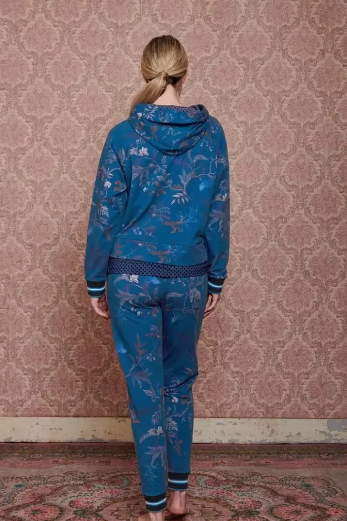 Outlet Pip Studio Hoodie Lange Armel Isola Blau