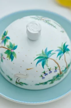 Discount Pip Studio Jolie Butterschale Runde Dots Gold Weis