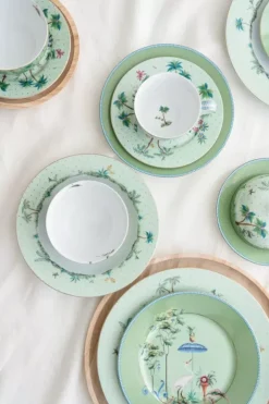 Clearance Pip Studio Jolie Butterschale Runden Grun