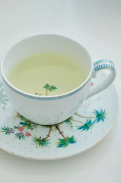 Pip Studio Jolie Cappuccino Tasse & Untertasse Dots Gold