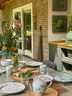 Clearance Pip Studio Jolie Essteller Dots Gold 26,5 Cm