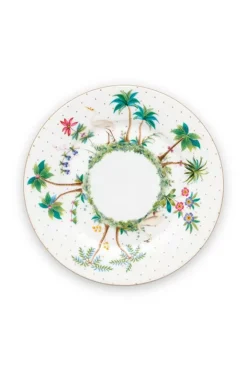 Hot Pip Studio Jolie Gebäckteller Dots Gold 17 Cm