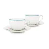 Discount Pip Studio Jolie Set/2 Cappuccino Tasse & Untertasse Dots Gold