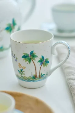 Hot Pip Studio Jolie Set/2 Tasse Gross Dots Gold Weis