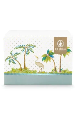 Online Pip Studio Jolie Set/2 Tassen Gross Goldene Punkte Grun