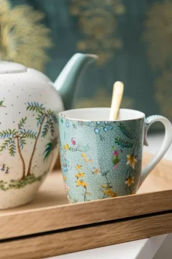 Outlet Pip Studio Jolie Tasse Gross Flowers Blau