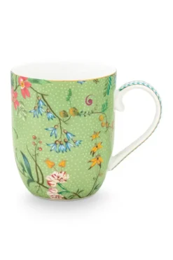 Online Pip Studio Jolie Tasse Klein Blumen Grun
