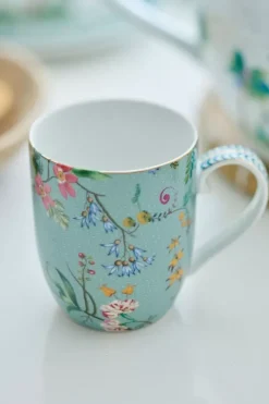 Clearance Pip Studio Jolie Tasse Klein Flowers Blau
