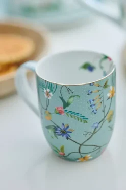 Clearance Pip Studio Jolie Tasse Klein Flowers Blau