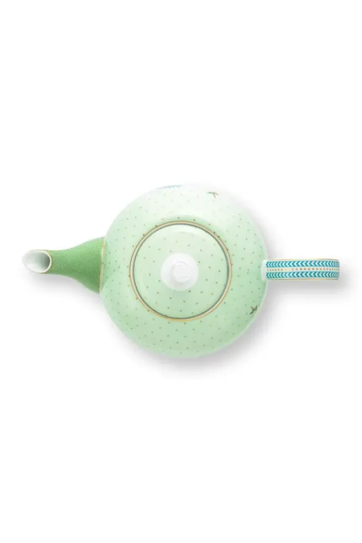 Outlet Pip Studio Jolie Teekanne Gross Grun