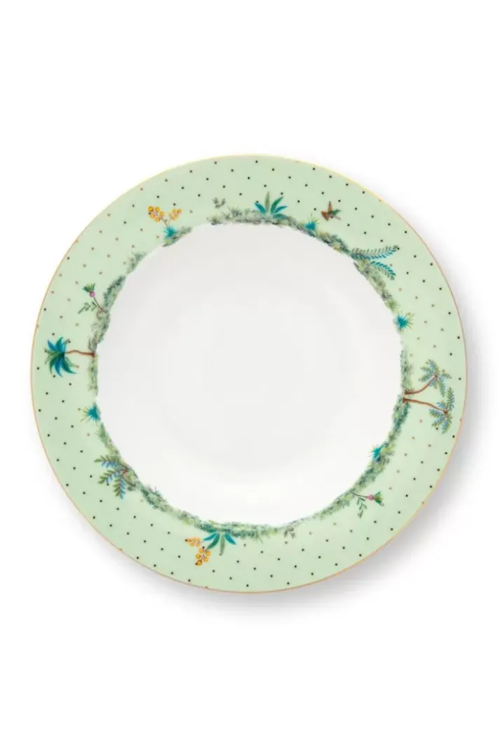 Outlet Pip Studio Jolie Tiefer Teller 21.5 Cm Grun