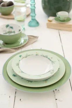 Outlet Pip Studio Jolie Tiefer Teller 21.5 Cm Grun