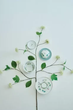 Hot Pip Studio Jolie Tortenteller Klein Weis