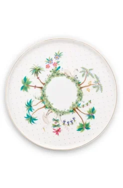 Hot Pip Studio Jolie Tortenteller Klein Weis