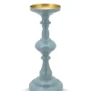 Hot Pip Studio Kerzenstander Blau 34 Cm