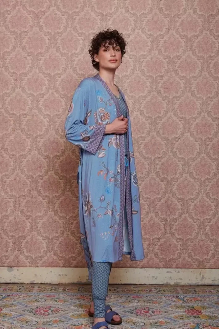 Clearance Pip Studio Kimono Cece Fiore Blau
