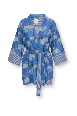 Outlet Pip Studio Kimono Flora Firenze Kobalt Blau