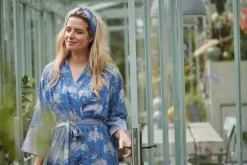 Outlet Pip Studio Kimono Flora Firenze Kobalt Blau