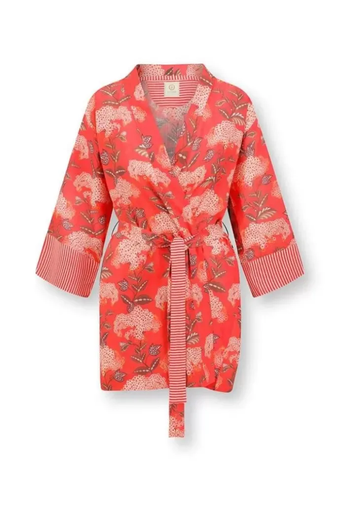 Discount Pip Studio Kimono Flora Firenze Koralle Rot