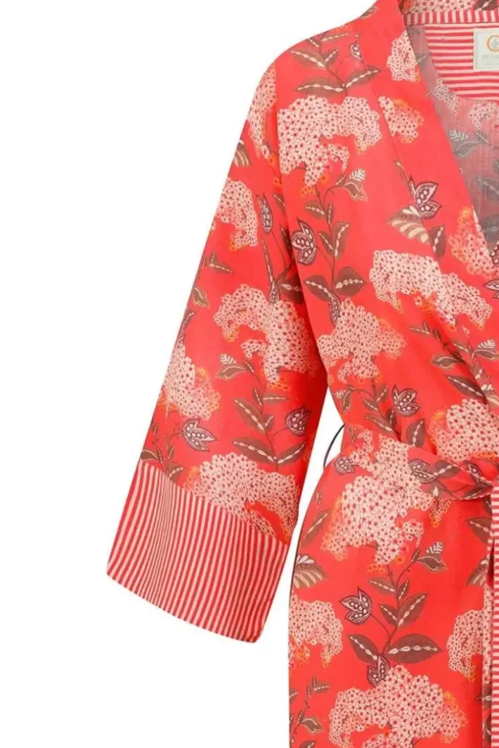 Discount Pip Studio Kimono Flora Firenze Koralle Rot