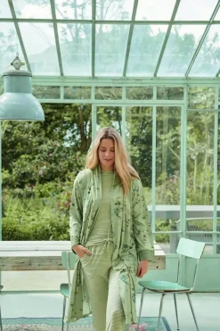 Hot Pip Studio Kimono Kawai Flower Hell Grun