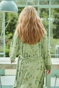 Hot Pip Studio Kimono Kawai Flower Hell Grun