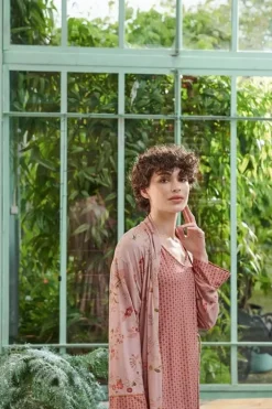 Clearance Pip Studio Kimono Kawai Flower Hell Rosa